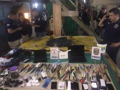 Cateo en cárcel de Pedro Juan Caballero - Nacionales - ABC Color
