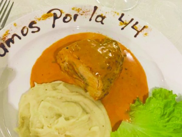 Chef sorprendió con un pedido a GARNERO