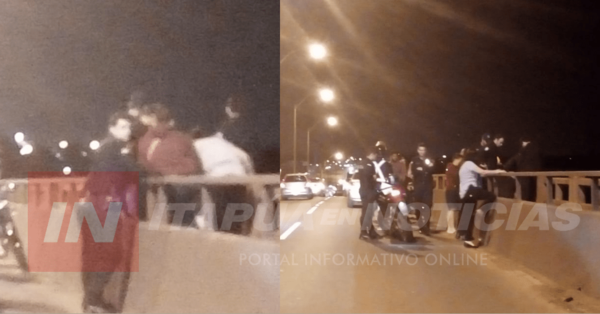 ENCARNACIÓN: OTRO INTENTO DE SUICIDIO EN EL PUENTE SANTA MARÍA