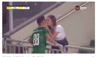Festejó con un chape el gol… ¡que no metió!