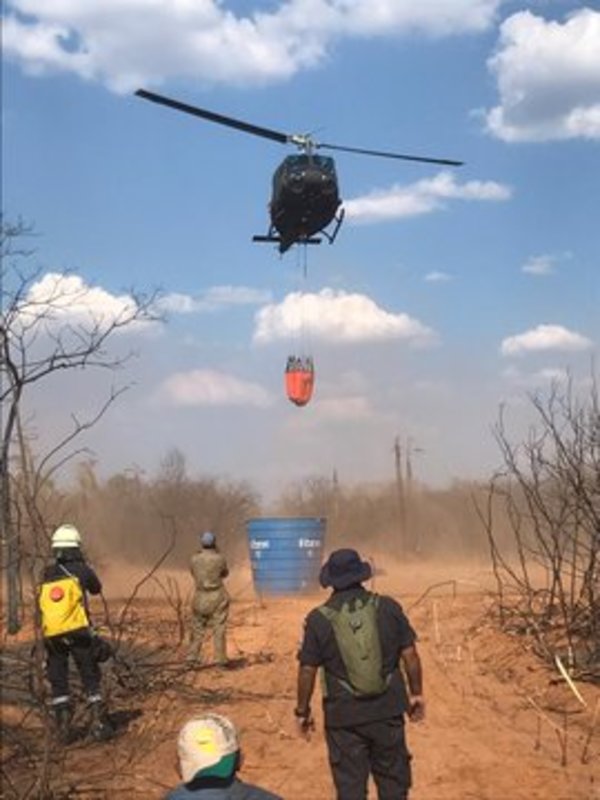Ministro Roa informa sobre etapa final para extinguir focos de incendios - .::RADIO NACIONAL::.
