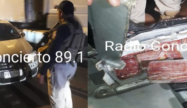 Cae uruguayo que transportaba droga por Sudamérica, tenía 30 kilos de cocaína en su poder