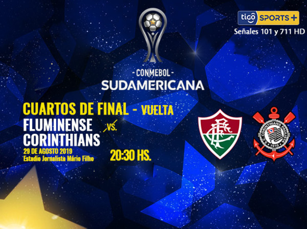 Fluminense y Corinthians definen el último semifinalista
