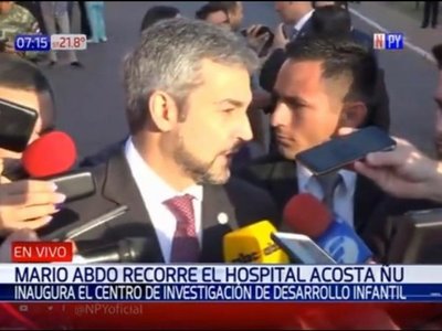 Marito respondió a presión de Cartes:  "Voy a escuchar a todos pero no voy a delegar mis atribuciones de presidente"
