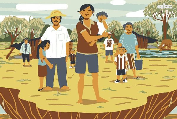 Los angaite: seres humanos sufren hambre y sed en medio de la desidia - Notas - ABC Color