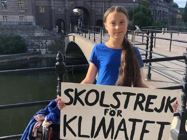 ¿Quién es Greta, la adolescente que lucha contra el cambio climático?