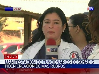 Funcionarios de Senadis exigen nombramientos