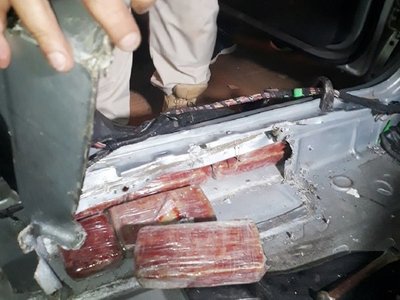 Cae uruguayo con 30 kilos de supuesta cocaína