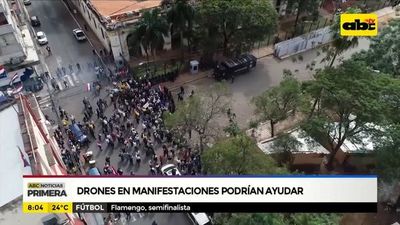 Drones en manifestaciones podrían ayudar - ABC Noticias - ABC Color