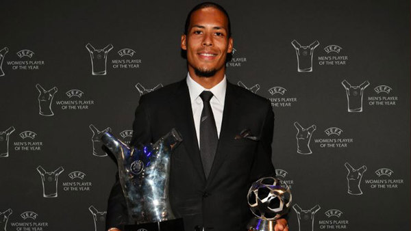 Ni Messi Ni Cristiano: Virgil Van Dijk es el mejor jugador UEFA