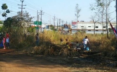 Invasores denominan "Asentamiento Mbururú" a propiedad invadida