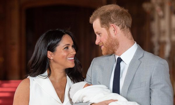 "Archie Harrison" el hijo de Meghan Markle y el Príncipe Harry de Inglaterra