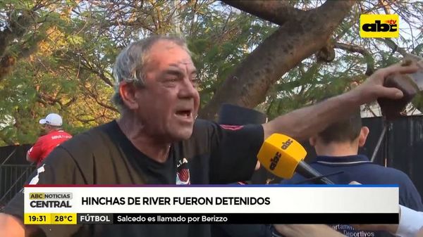 Hinchas de River fueron detenidos - ABC Noticias - ABC Color