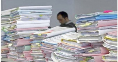 Se perdieron unos expedientes de prestación ndaje