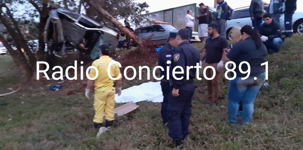 Dos fallecidos en brutal accidente