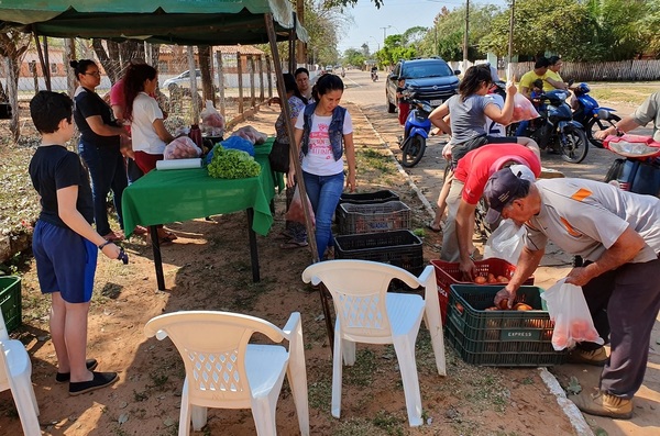Feria de tomate en Loreto