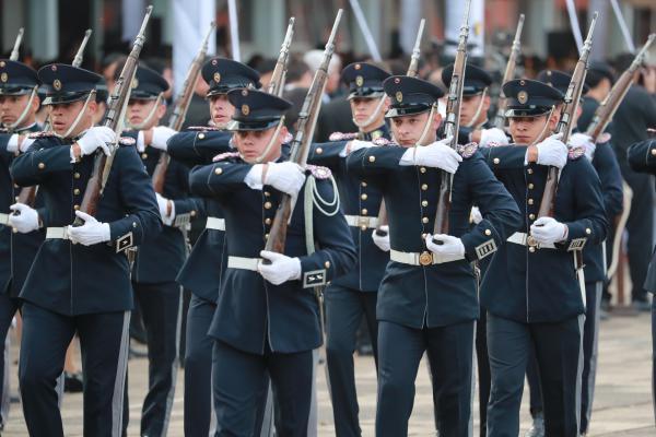 Jefe de Estado participa de ceremonia por Día del Agente de Policía