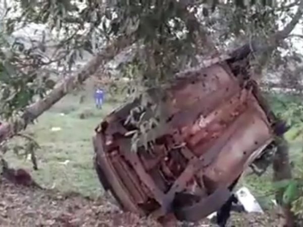 Accidente deja dos fallecidos y un herido en Ciudad del Este