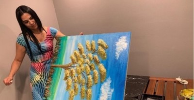 Norita Rodríguez Viajó A Estados Unidos Para Tomar Clases De Pintura