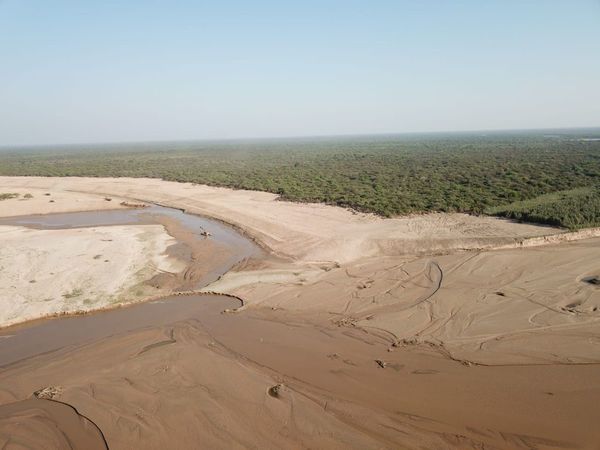 Aguas del Pilcomayo comienzan a avanzar hacia Chaco paraguayo