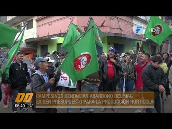 Campesinos denuncian abandono del MAG