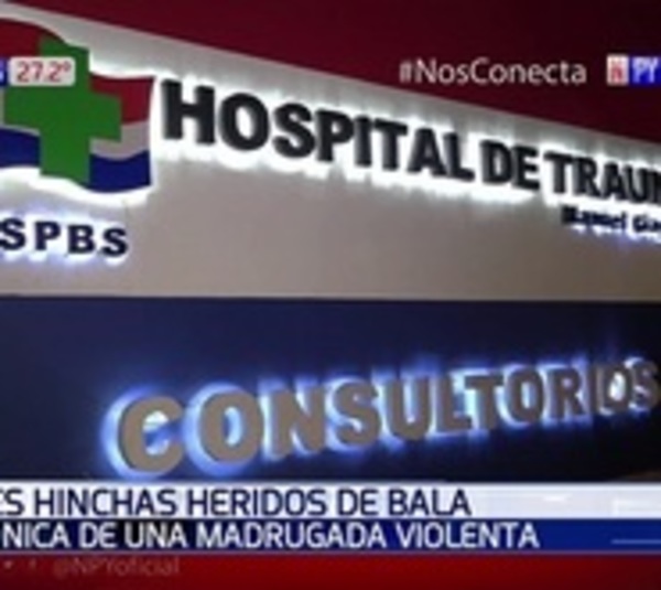 Hinchas de Cerro heridos de bala tras ataque de desconocidos - Paraguay.com