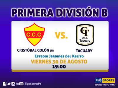 La Primera B se ve por Tigo Sports