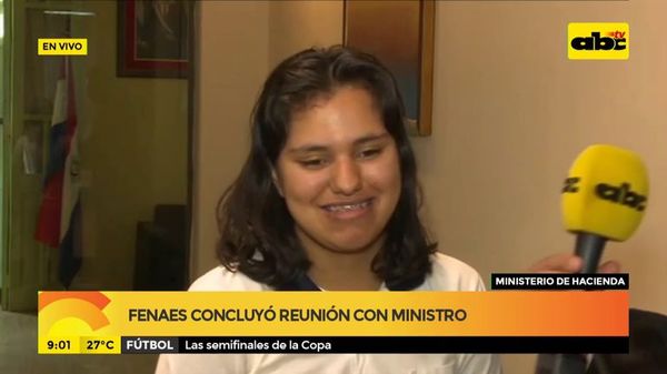 Fenaes concluyó reunión con Benigno López - ABC Noticias - ABC Color