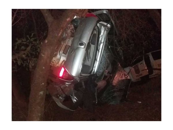 Terrible accidente deja dos fallecidos en Ciudad del Este