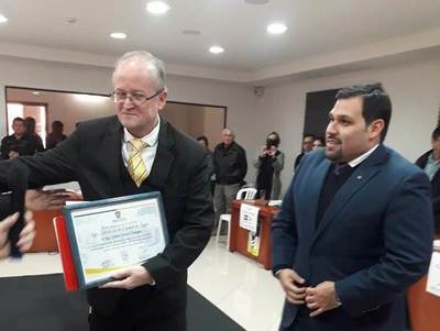 Luqueños distinguen como "Hijo dilecto" al Ing. Fabián Cáceres •