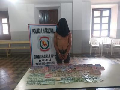 Recuperan botín robado de una farmacia en Itauguá - Nacionales - ABC Color