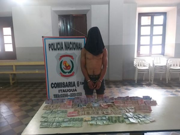 Recuperan botín robado de una farmacia en Itauguá - Nacionales - ABC Color