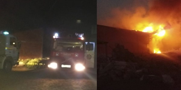 INCENDIO DEJÓ MILLONARIAS PÉRDIDAS EN PIRAPEY