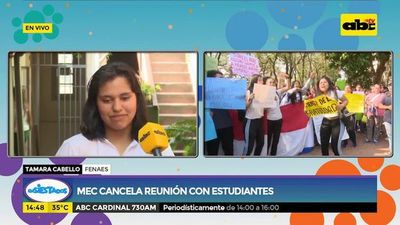 Estudiantes continuarán con manifestaciones - ABC Noticias - ABC Color