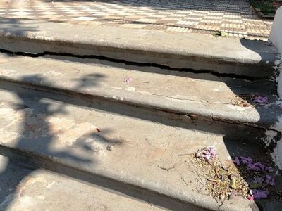 La escalinata se cae a pedazos - Crónicas Ciudadanas - ABC Color
