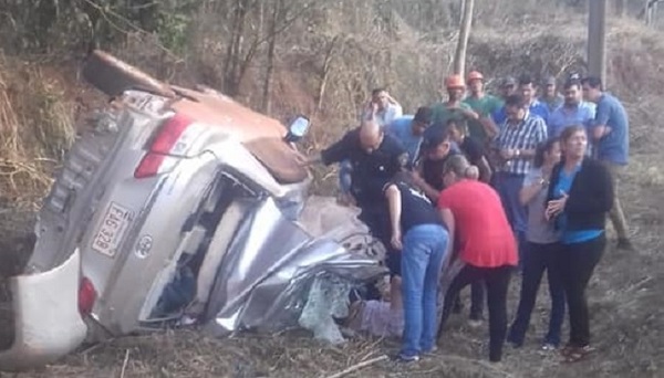 Accidente deja varios muertos en Francisco Caballero Álvarez