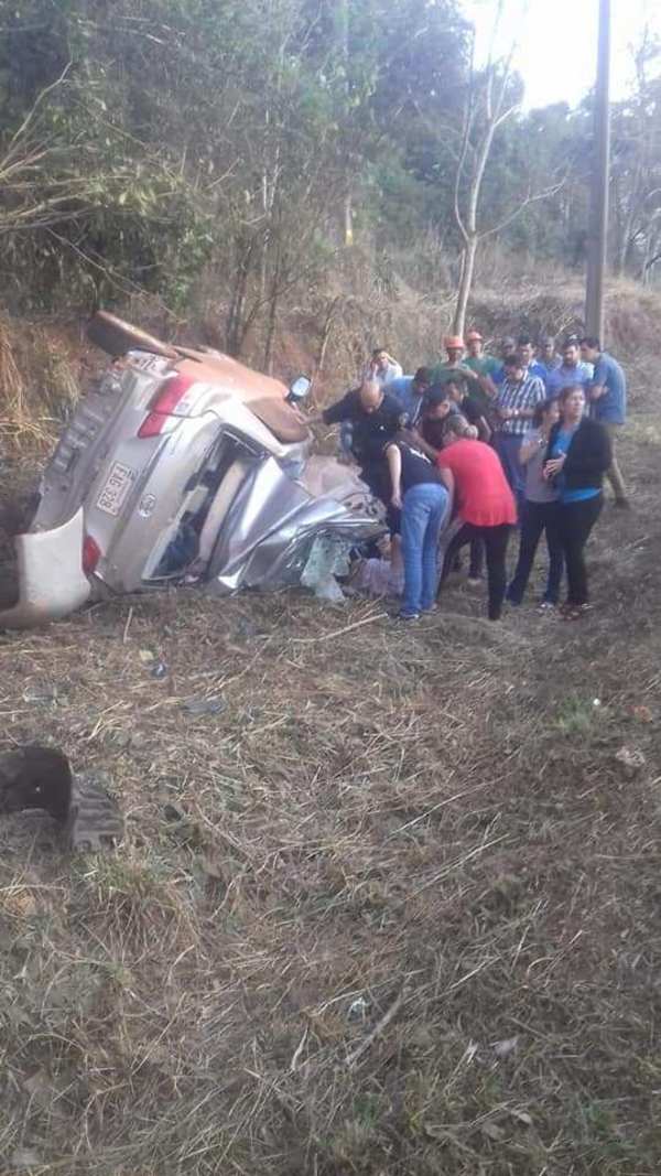 Terrible accidente en Puente Kyjha, Canindeyú » Ñanduti