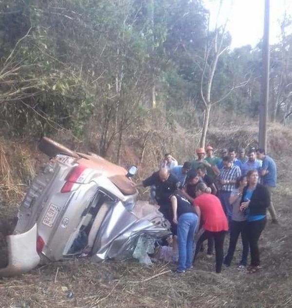 Terrible accidente en Puente Kyjha, Canindeyú » Ñanduti