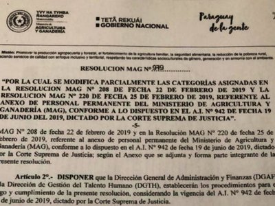 MAG autoriza finalmente el aumentazo a funcionarios