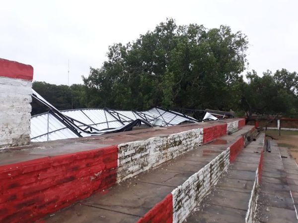 Temporal causó cuantiosos daños en Yabebyry - Nacionales - ABC Color
