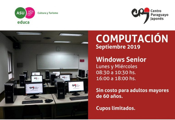 Darán clases gratuitas de informática para adultos mayores - ADN Paraguayo