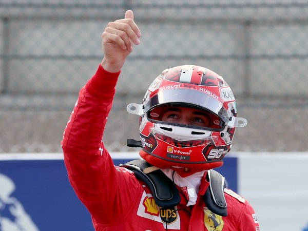 Leclerc logra su tercera 'pole' y saldrá primero en Spa-Francorchamps