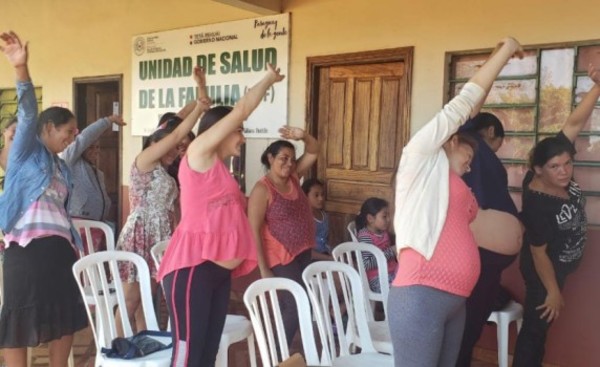 Gran concurrencia en "Club de Embarazadas" en USF de Pdte. Franco