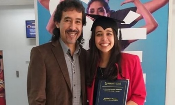 Michelín Ortiz feliz con el logro de su hija