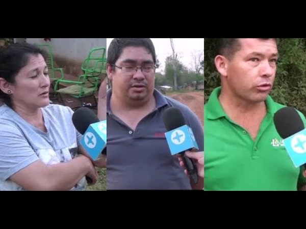 VECINOS DEL BARRIO SAN PEDRO DICEN SI A LA PLANTA ASFÁLTICA