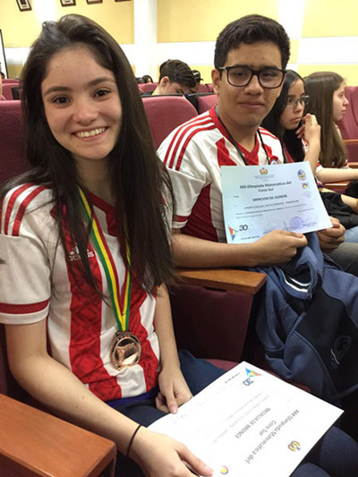 Paraguay alcanza medalla de bronce en Olimpiada Matemática del Cono Sur | .::Agencia IP::.