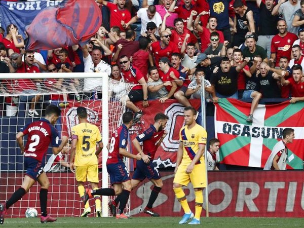 Ansu Fati despierta al Barça, que choca con la tenacidad de Osasuna