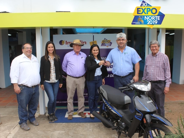 La primera moto de la Expo ya tiene dueño