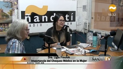 Chequeo médico de la mujer: "Hay que consultar no ir no más a la farmacia" » Ñanduti