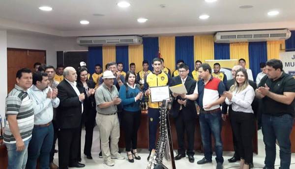 Junta otorga "distinción especial" a bicampeones •